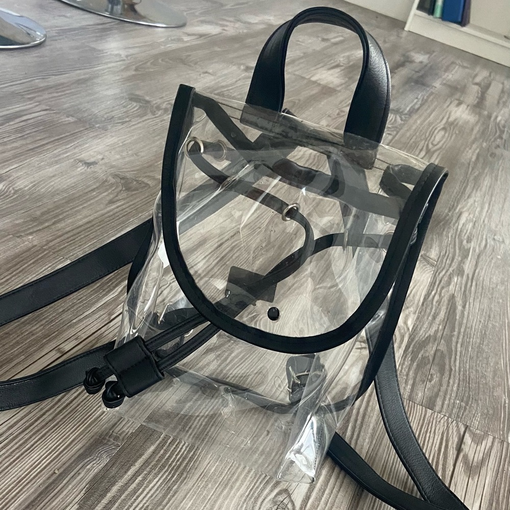 Compact Clear Backpack